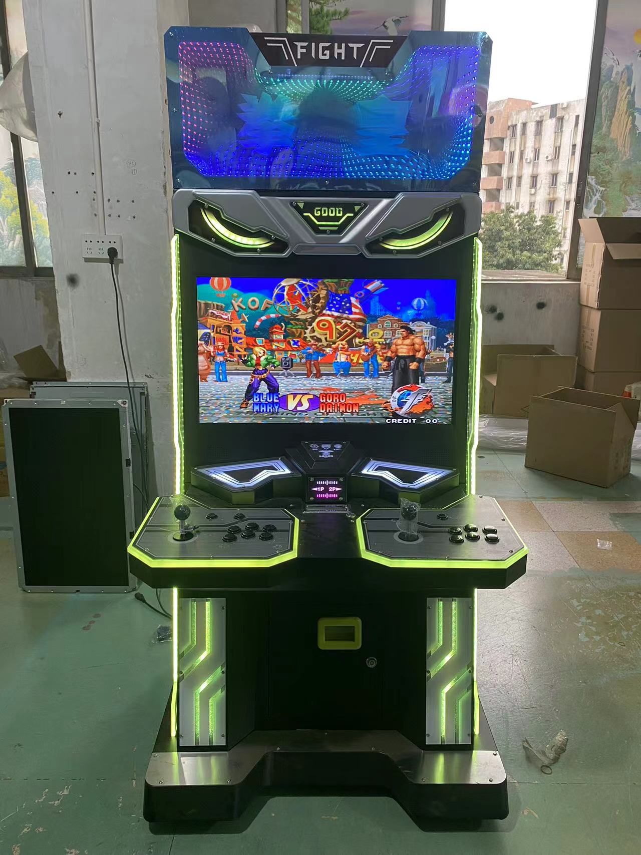 대형 조이스틱 영업용 홈 데스크탑 게임기 게임 콘솔 코인 권싱 킹 달빛 상자 아 32DX128G1080PWIFI에3000 - G마켓  모바일