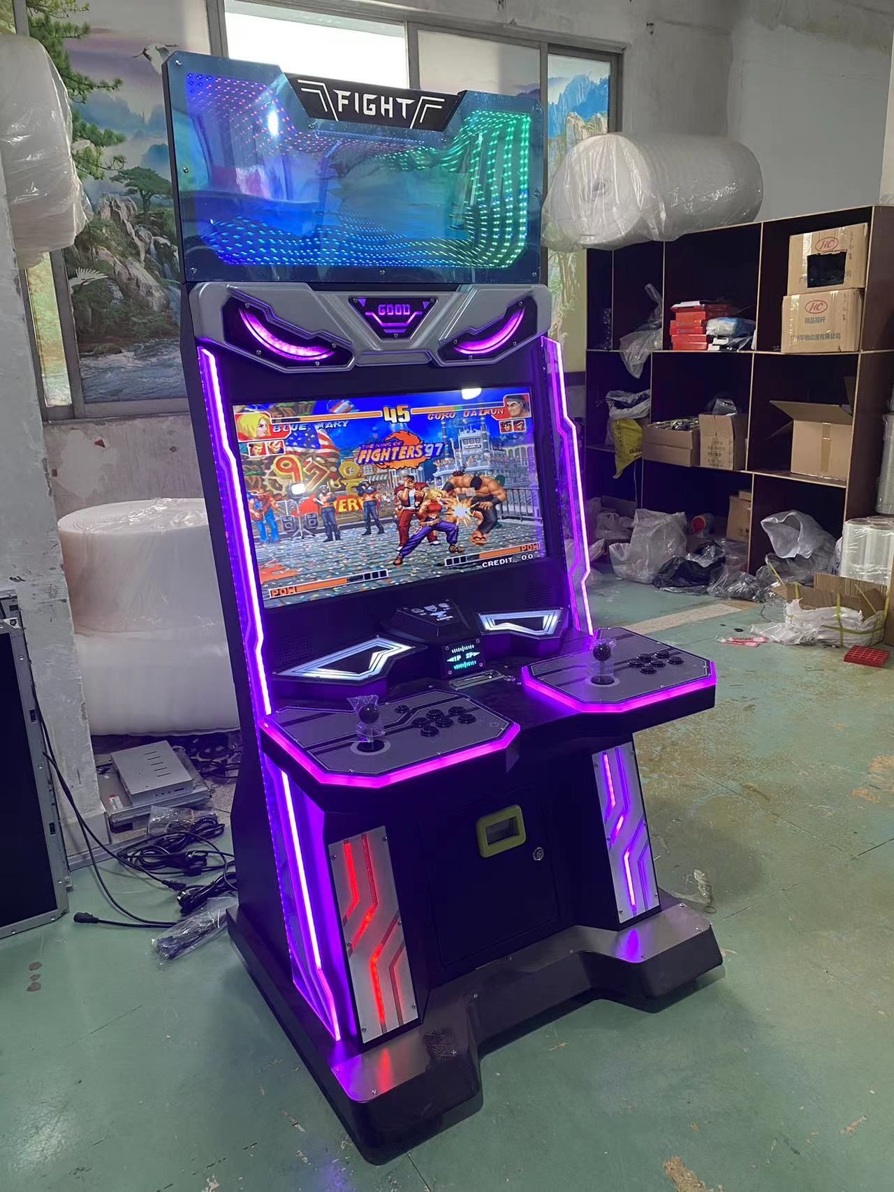 대형 조이스틱 영업용 홈 데스크탑 게임기 게임 콘솔 코인 권싱 킹 달빛 상자 아 32DX128G1080PWIFI에3000 - G마켓  모바일