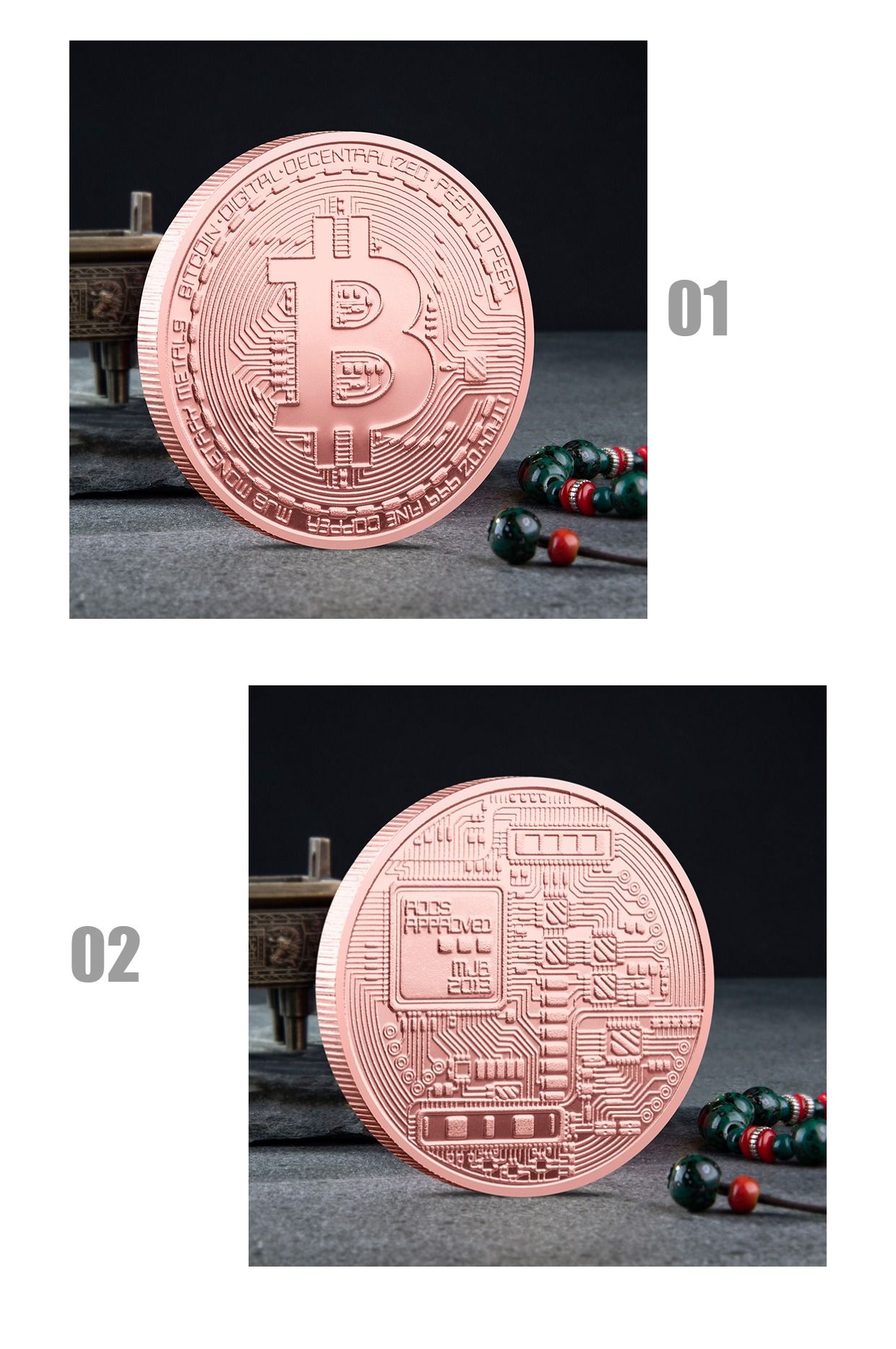 코인 예술 메달 소장 도금 리플 코인 XRP 암호화 기념 선물용 스타일2핑크 - G마켓 모바일