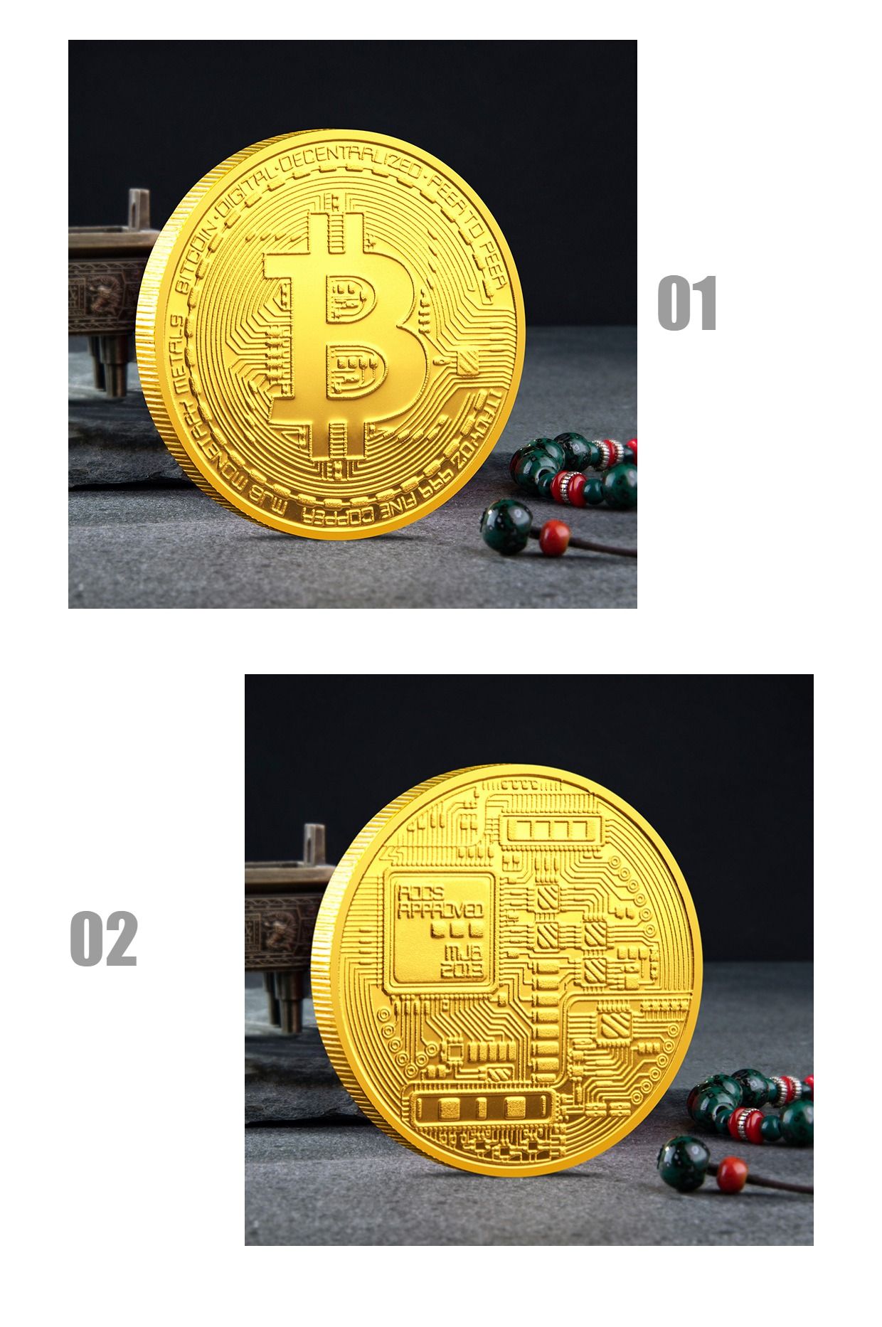 코인 예술 메달 소장 도금 리플 코인 XRP 암호화 기념 선물용 스타일2핑크 - G마켓 모바일