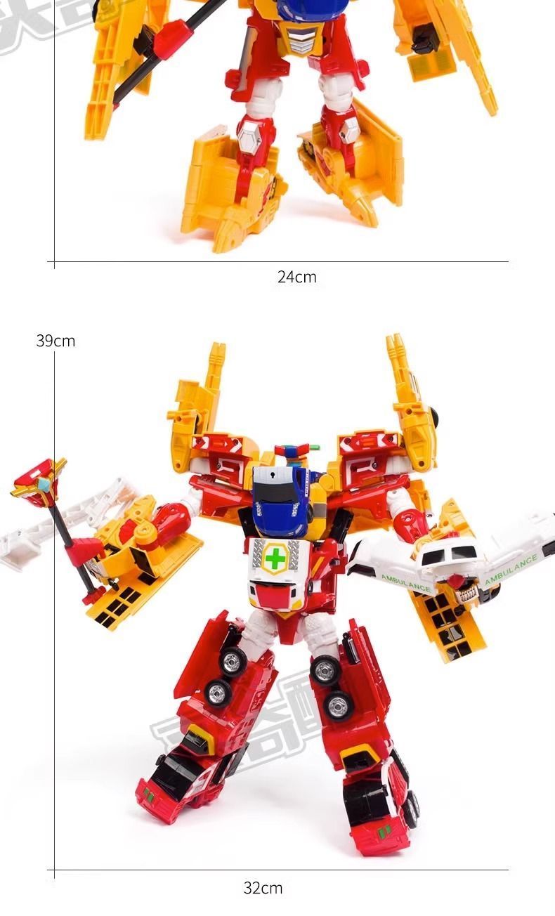 헬로카봇 슈퍼패트론 4대합체 변신 로봇 자동차 버스 모형 - G마켓 모바일