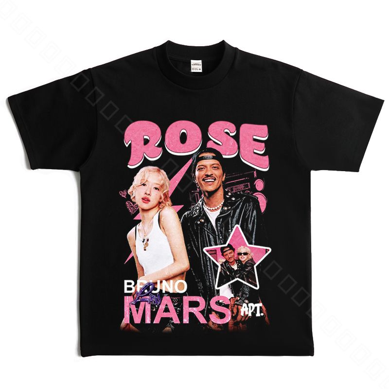 BLACKPINK ロゼ ROSIE ARCADE Tシャツ ブラック APT. BLACKPINK ロゼ ROSIE ARCADE Tシャツ APT. - アイドル